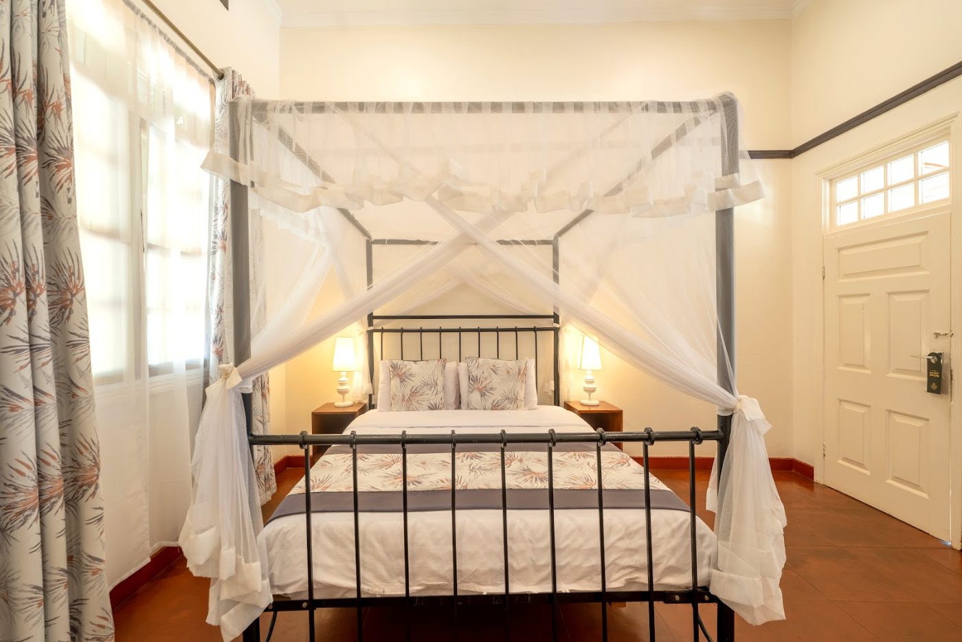 A double room at Masindi Hotel