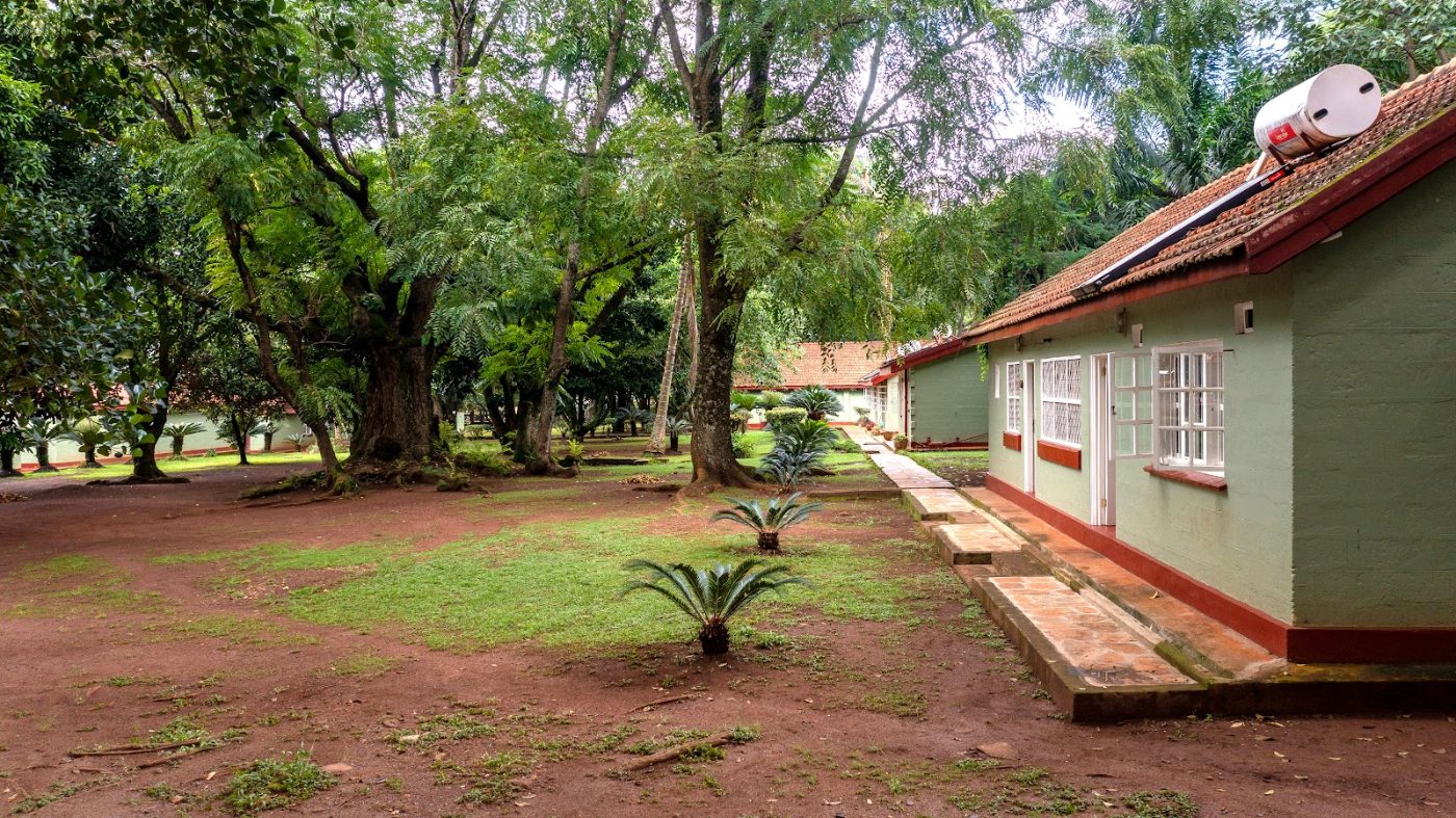 The Family House at Masindi Hotel seen from the gardens