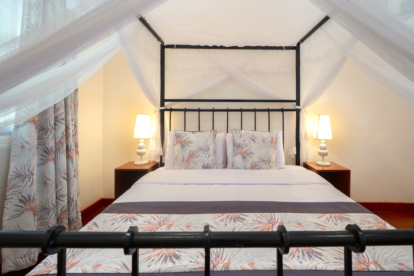 A Baker Deluxe double room at Masindi Hotel